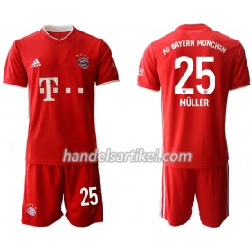 FC Bayern München Thomas Muller 25 Kinder Heim Trikotsatz 2020/21 Kurzarm (+ Kurze Hosen)